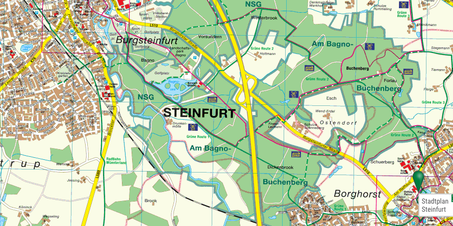 Stadtplan - Steinfurt Marketing + Touristik